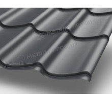 Металлочерепица МП Супермонтеррей NormanMP (ПЭ-01-7024-0.5)