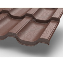 Металлочерепица МП Трамонтана-S (MattMP-20-8017-0.5)