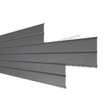 Софит перфор. Lбрус-XL-14х335 (VALORI-20-Grey-0.5)