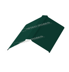 Планка конька плоского 190х190х2000 (ПЭ-01-6005-0.45)